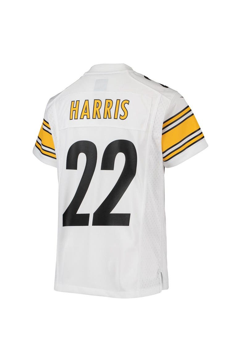 Youth Nike Najee Harris White Pittsburgh Steelers Game Jersey, Alternate, color, White