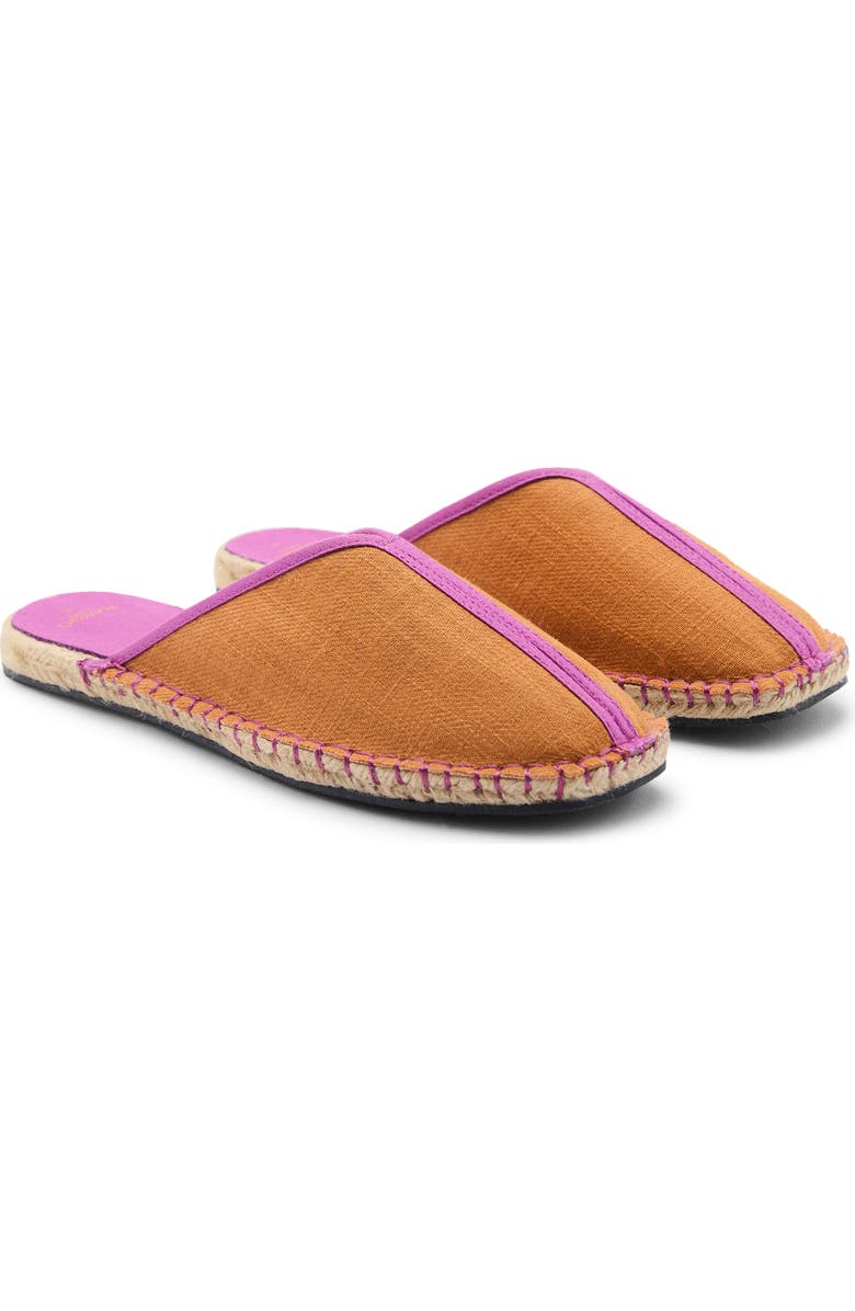 MANGO Jute Sole Mule, Main, color, Ochre