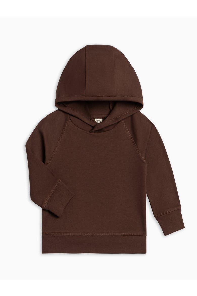 Organic Cotton Madison Hooded Pullover T-Shirt, Main, color, Chestnut