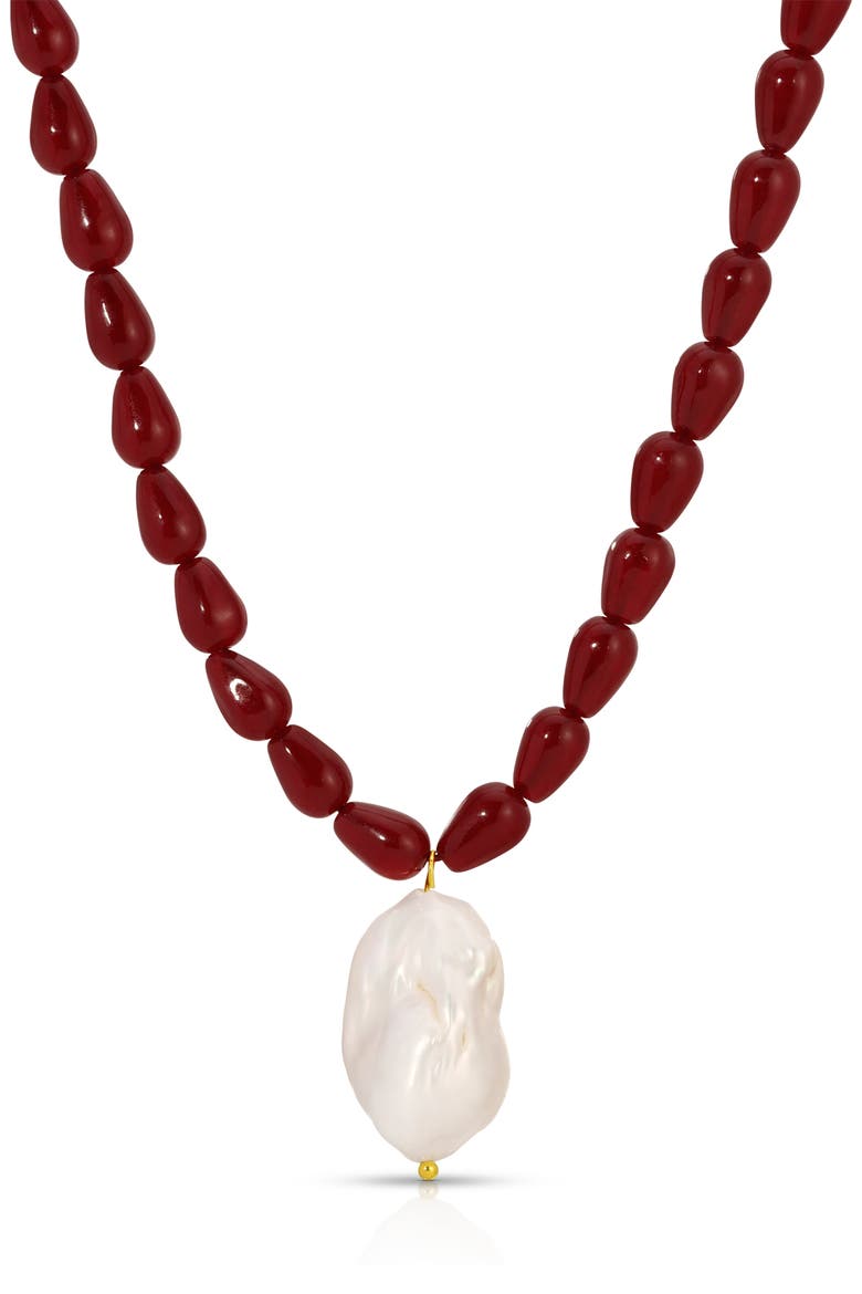 Geras Necklace, Main, color, GOLD
