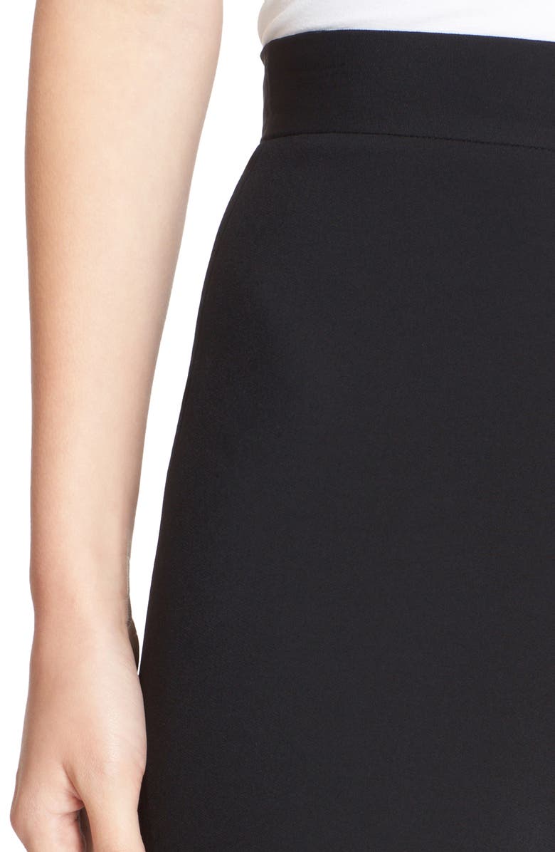 Brandon Maxwell Skinny Cady Crepe Pants, Alternate, color, 