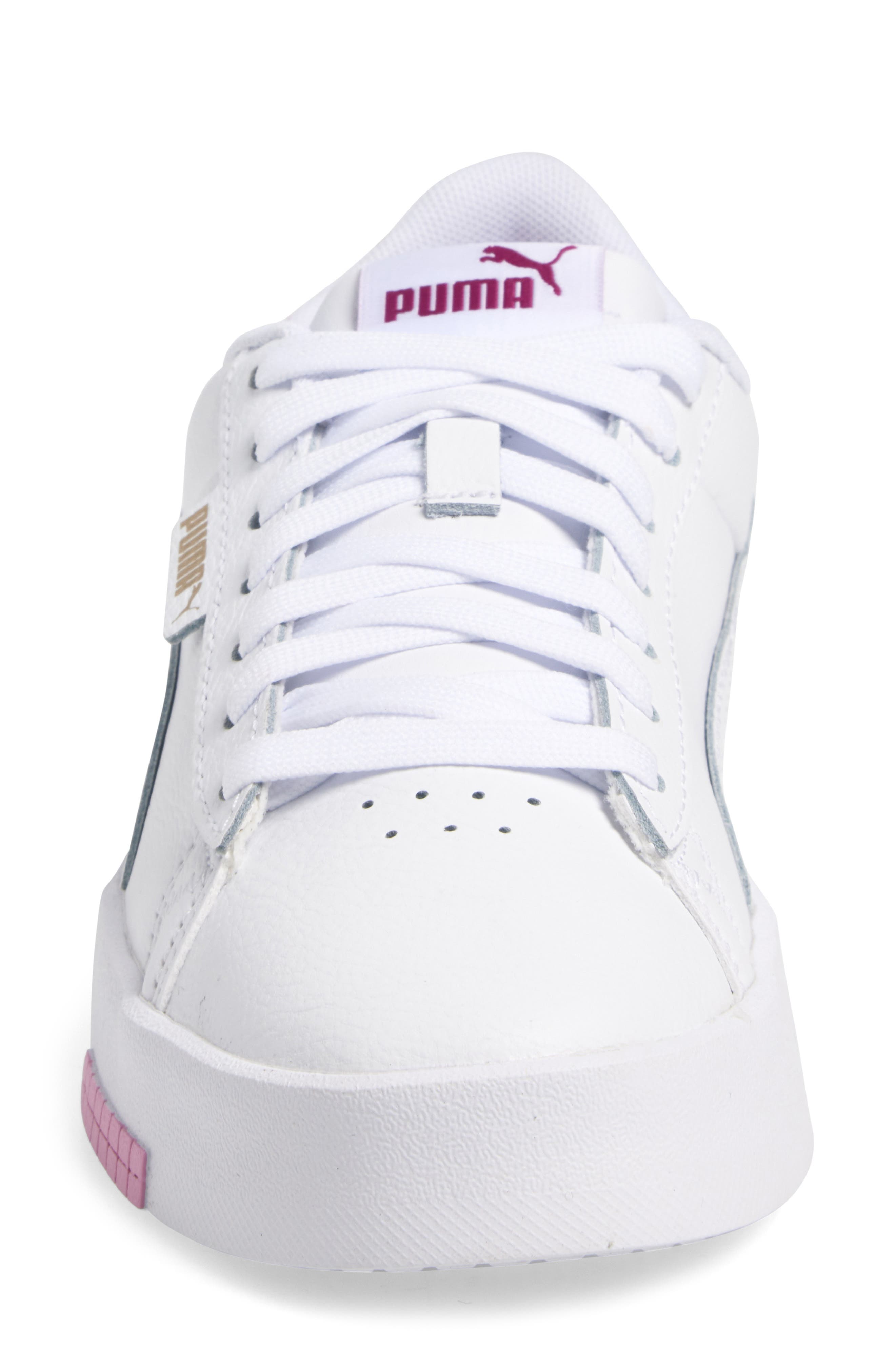 PUMA Jada Renew Sneaker, Alternate, color, Puma White-Puma Gold-Mauved
