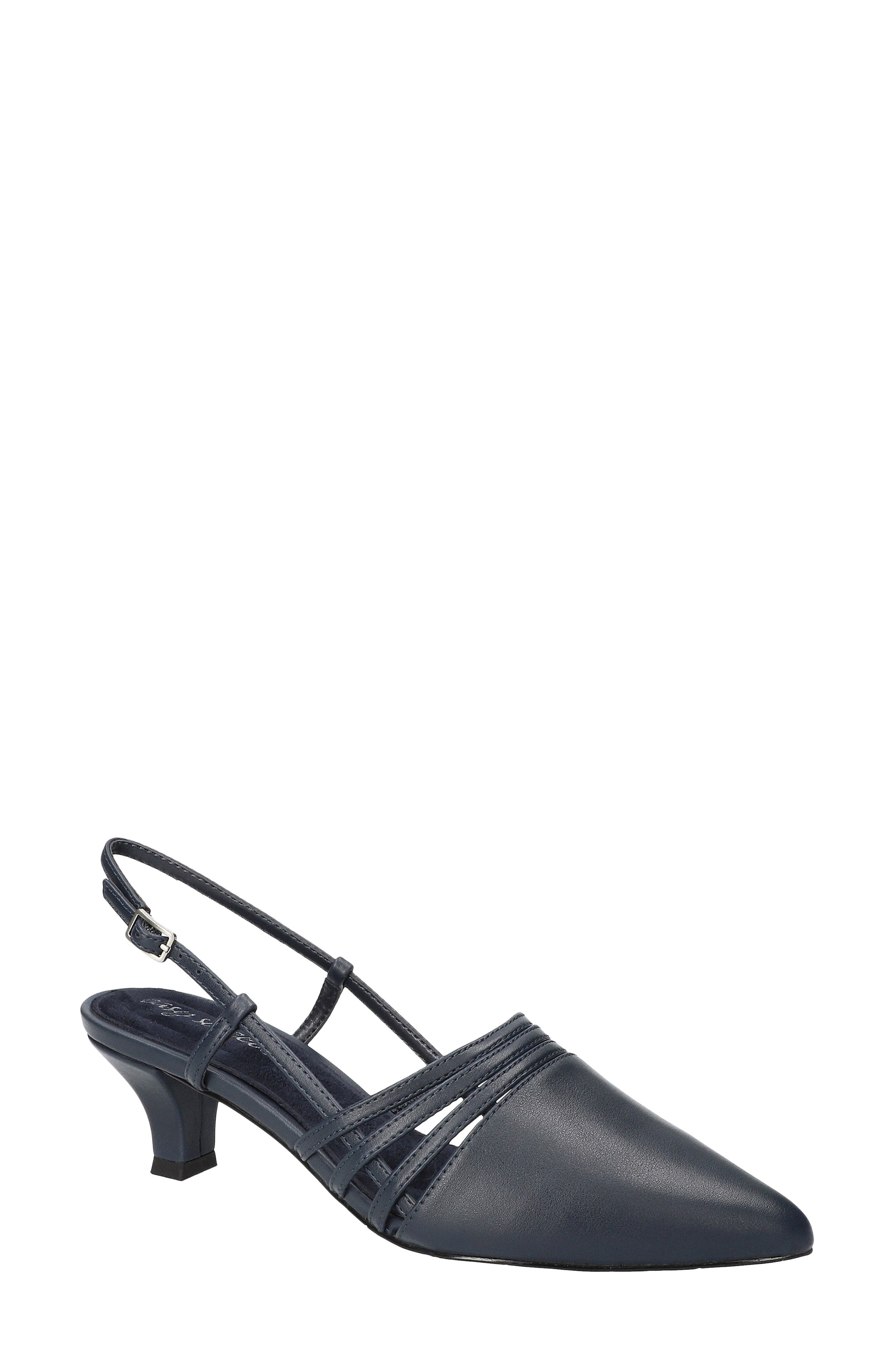 Aura Slingback Pump, Main, color, NAVY