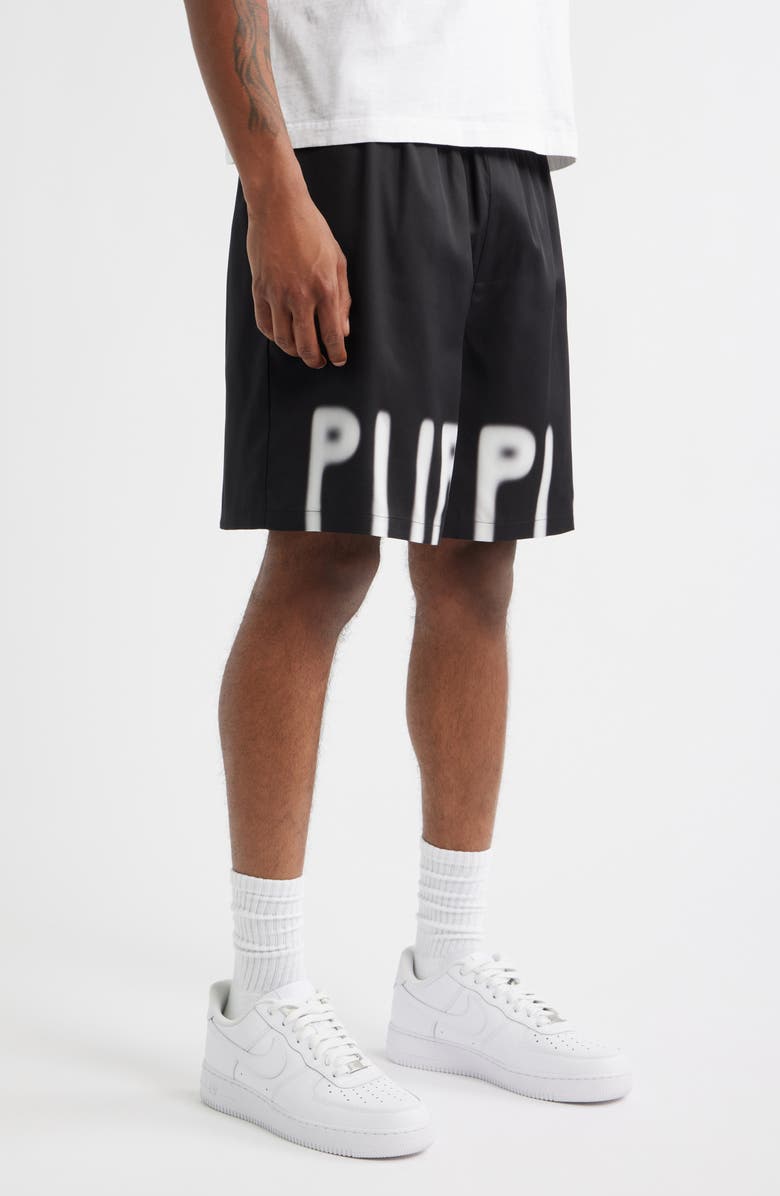 PURPLE BRAND Lyocell Pull-On Shorts, Alternate, color,