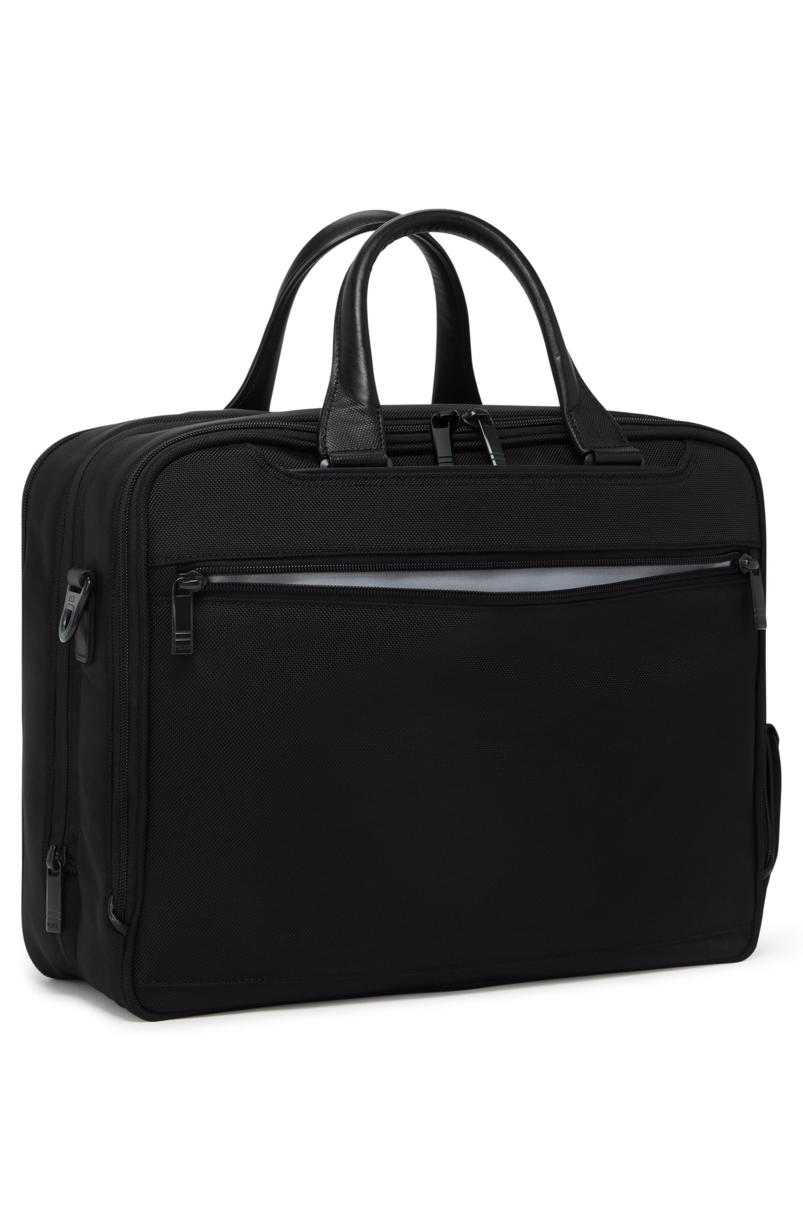 TUMI Medium 15-Inch Expandable Briefcase, Alternate, color, Black