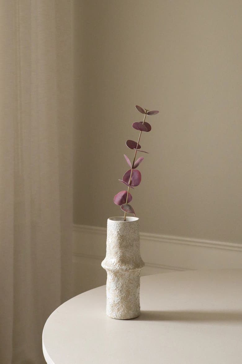 Purple Small Eucalyptus Leaves, Alternate, color, Purple