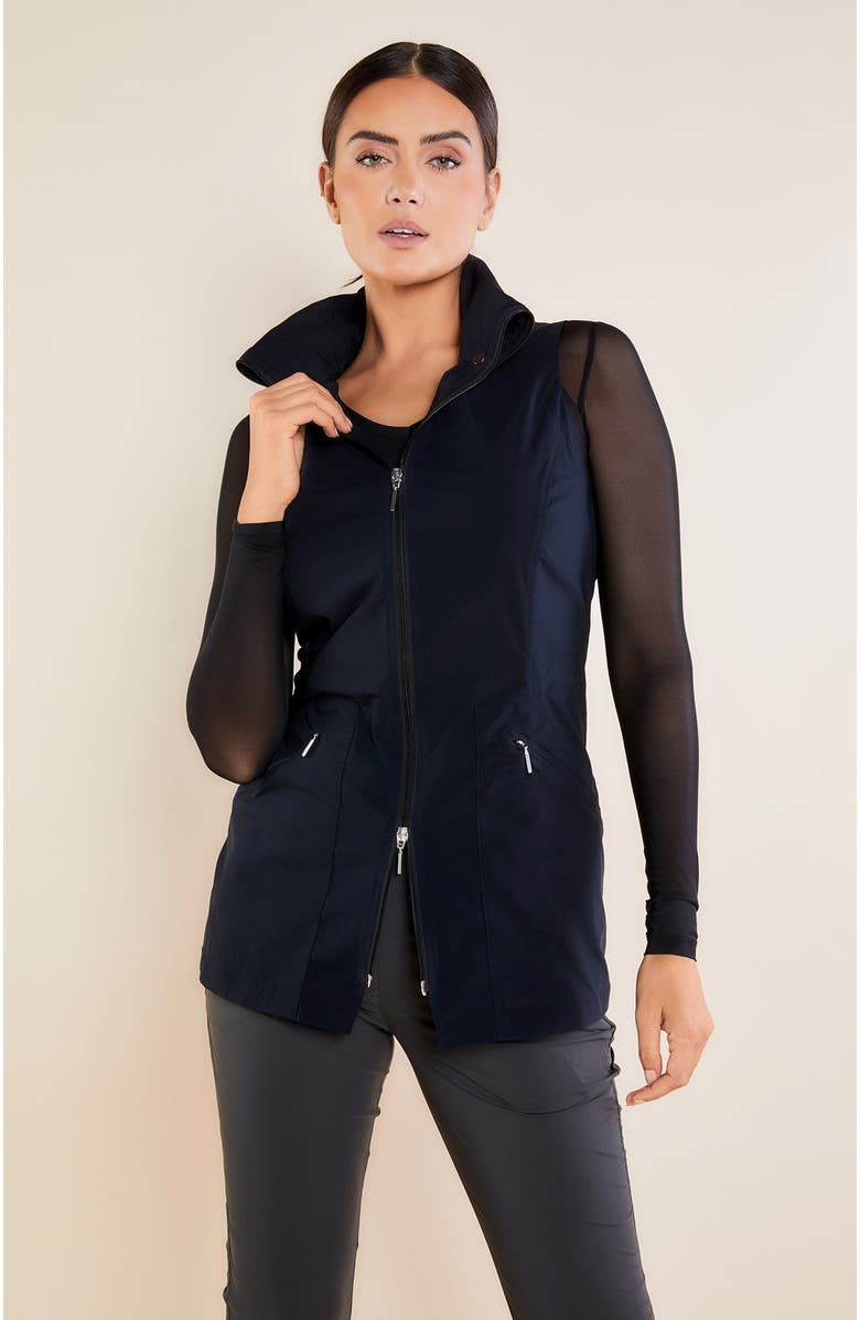 Anatomie Delaney Travel Vest, Alternate, color, Black