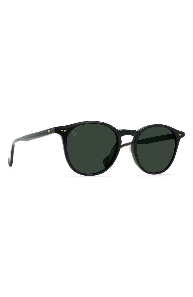RAEN Basq 50mm Polarized Round Sunglasses, Alternate, color, 