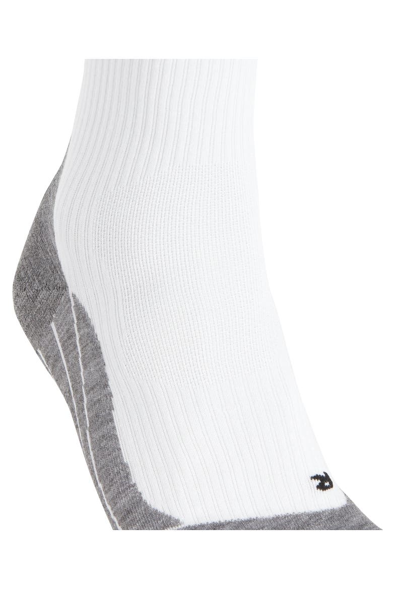 TE4 Tennis Socks for Clay Courts, Alternate, color, White-Mix