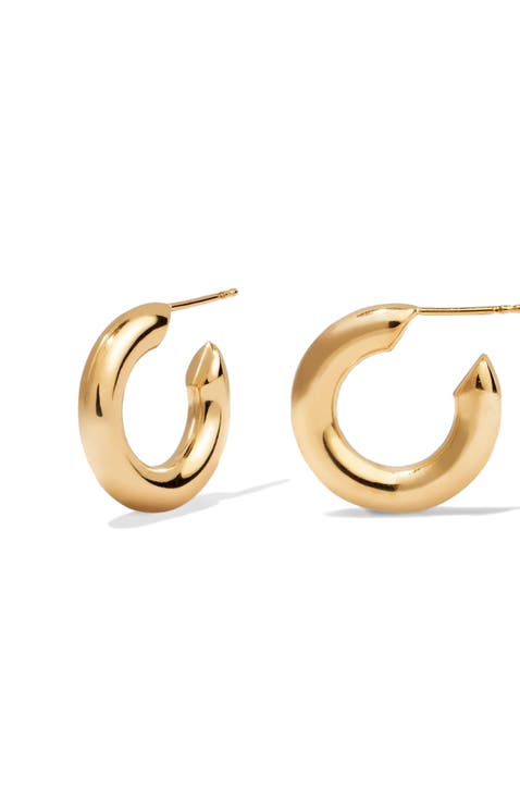 Gloss Hoop Earrings