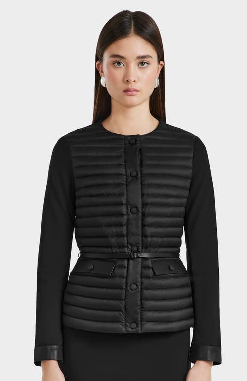 Rudsak Light Down Combo Jacket In Black
