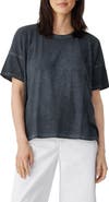 Eileen Fisher Crewneck Boxy Organic Cotton T-Shirt