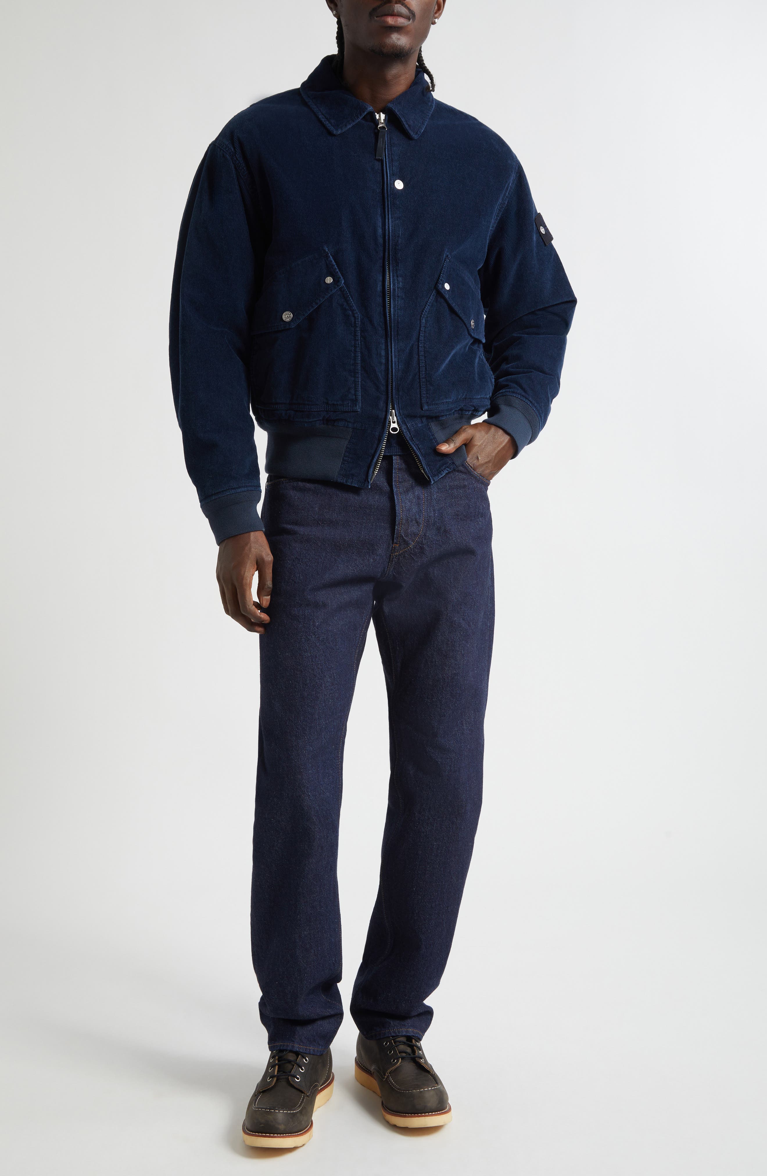 Corduroy Bomber Jacket - image 2