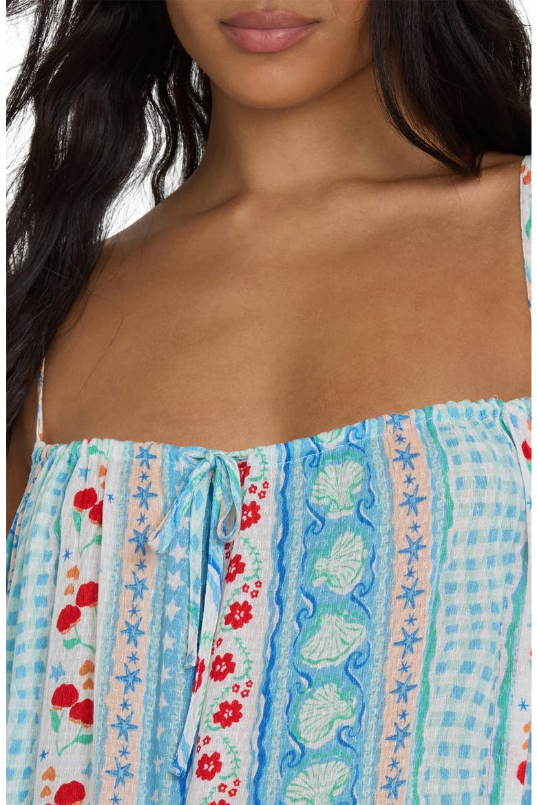 Beach Song Cover-Up Dress, Alternate, color, DREAM BLUE