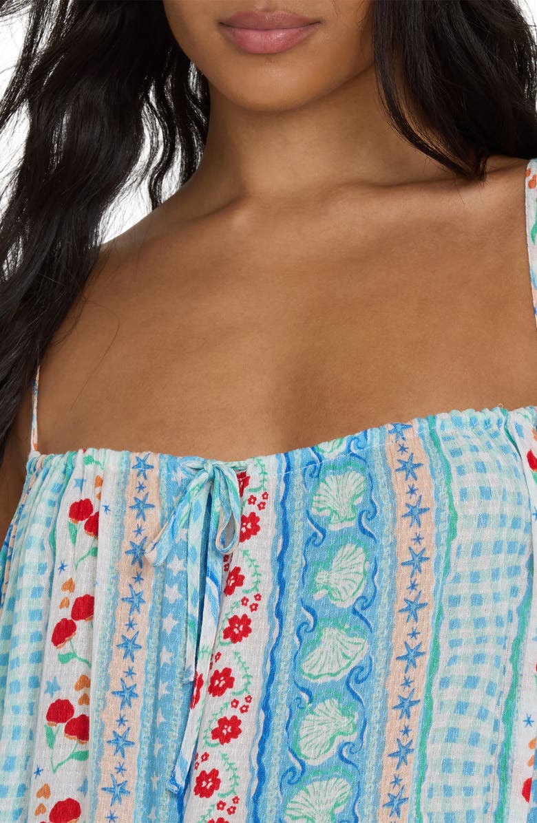 Billabong Beach Song Cover-Up Dress, Alternate, color, Dream Blue