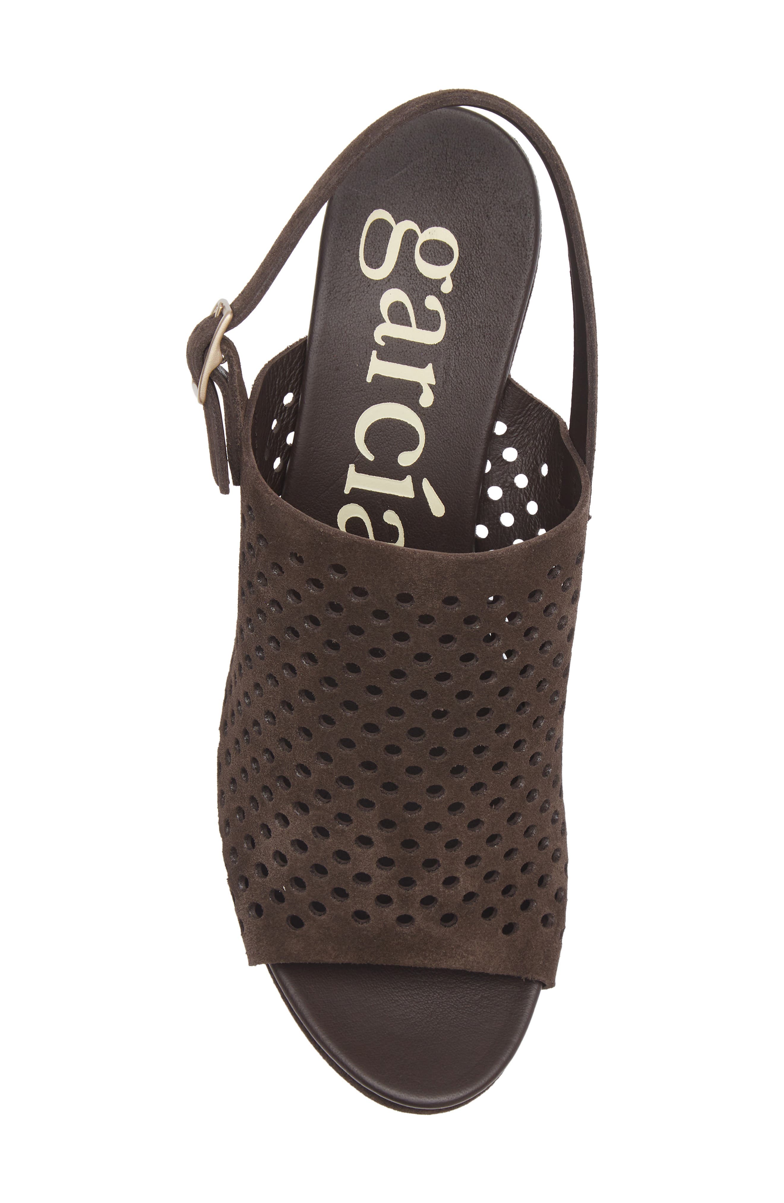 Alvara Slingback Wedge Sandal, Alternate, color, BROWN CASTORO