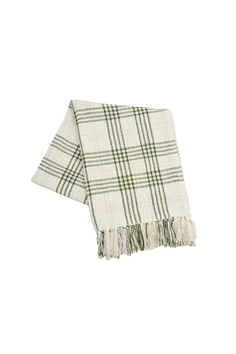 Plaid Throw Blanket Collection - 50" x 60", Main, color, Gold