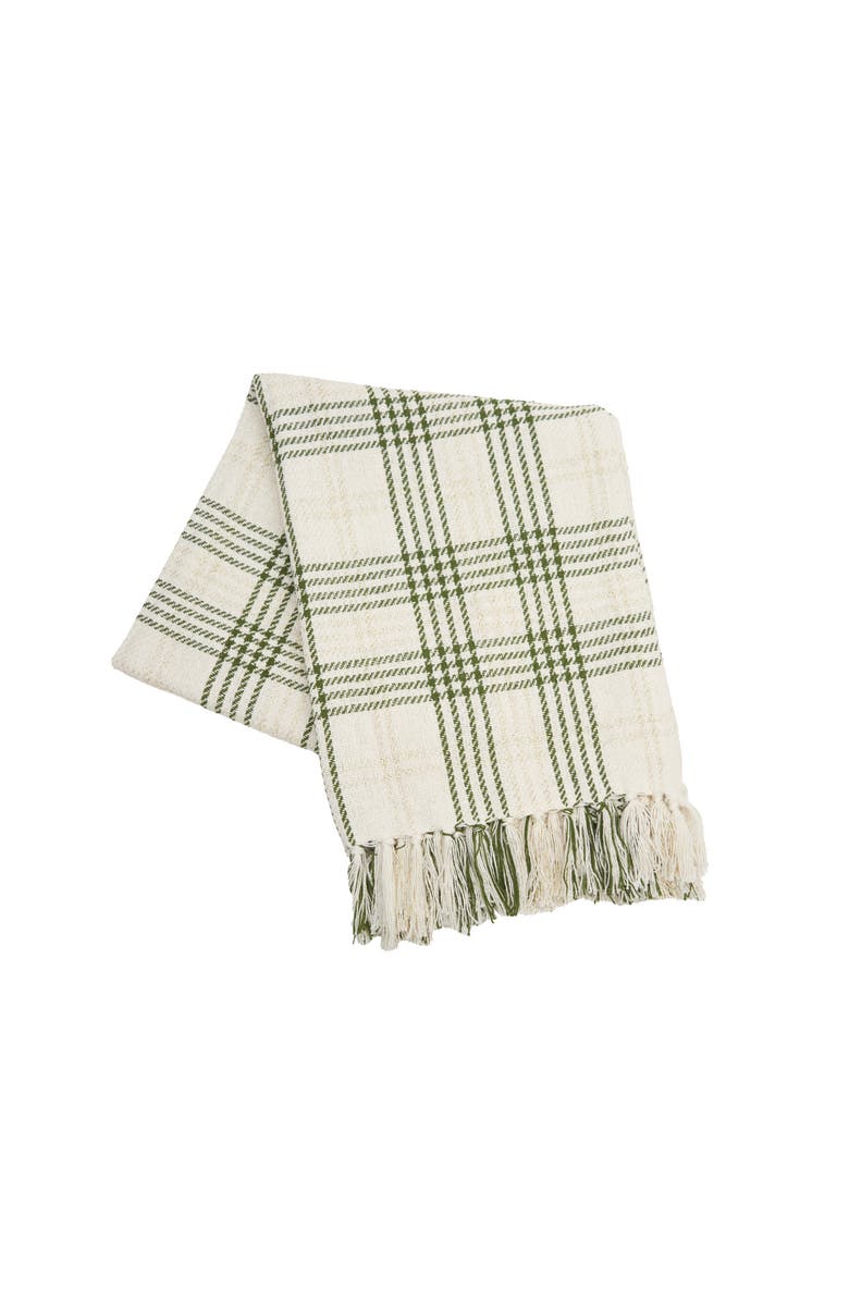 C&F Home Plaid Throw Blanket Collection - 50" x 60", Main, color, Gold