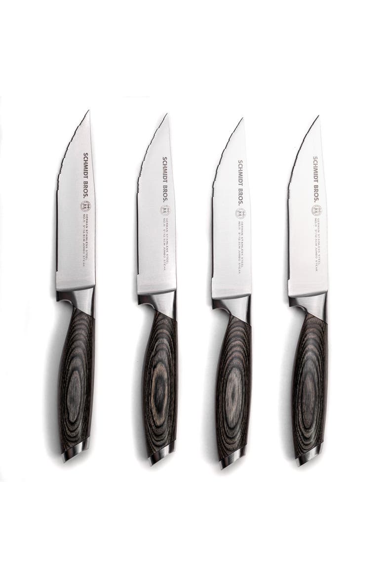 Bonded Ash 4-Piece Steak Set, Alternate, color, Grey