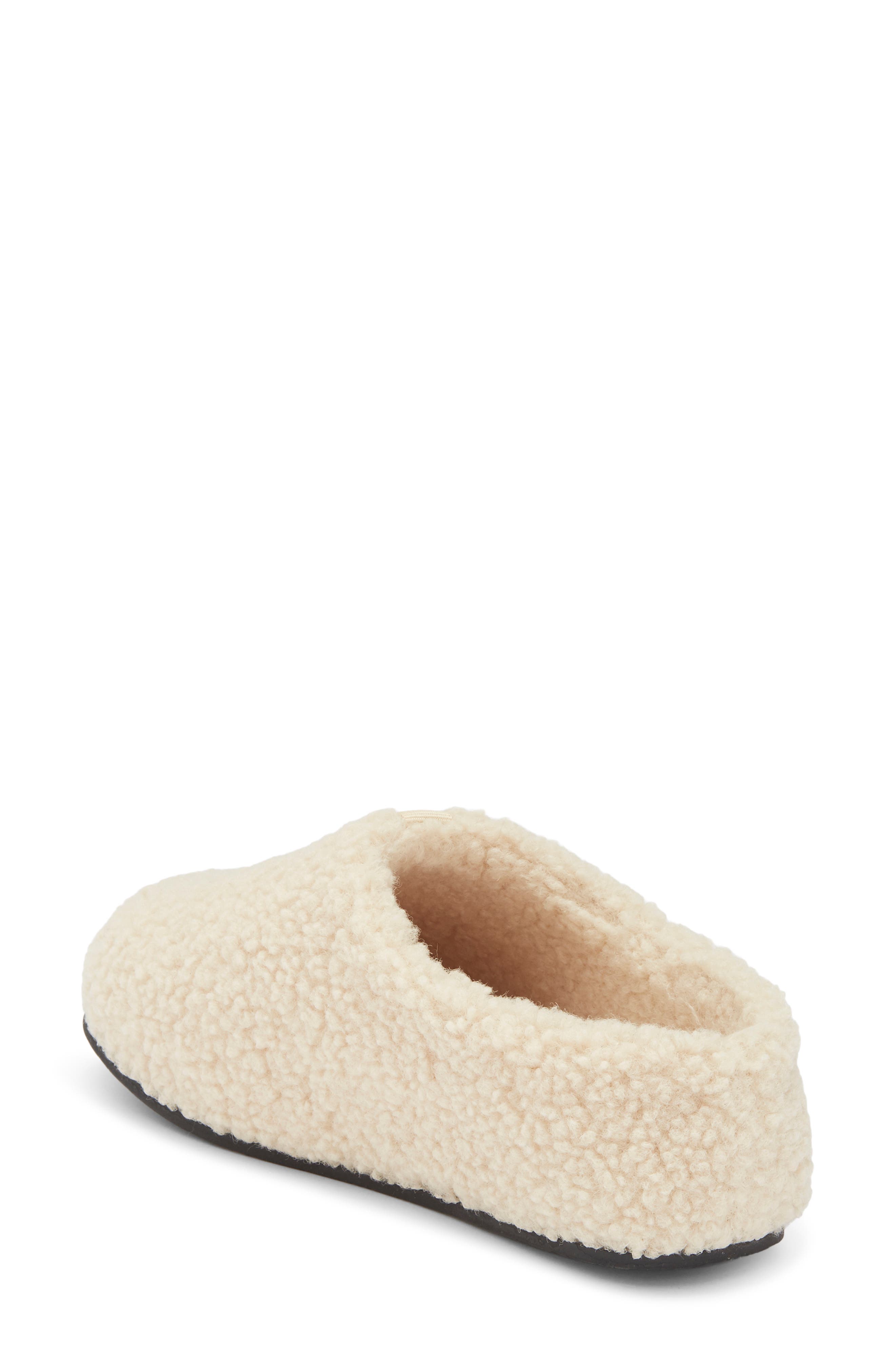 Sunday Faux Shearling Slipper, Alternate, color, SOFT WHITE