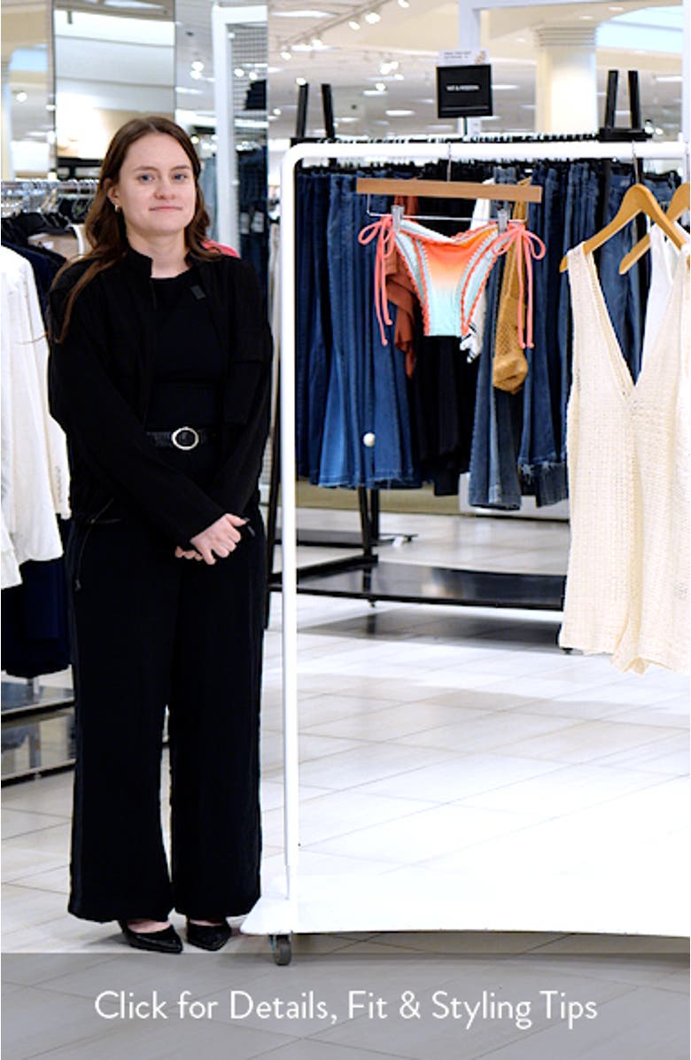 Soleil Crochet Side Tie Bikini Bottoms, sales video thumbnail