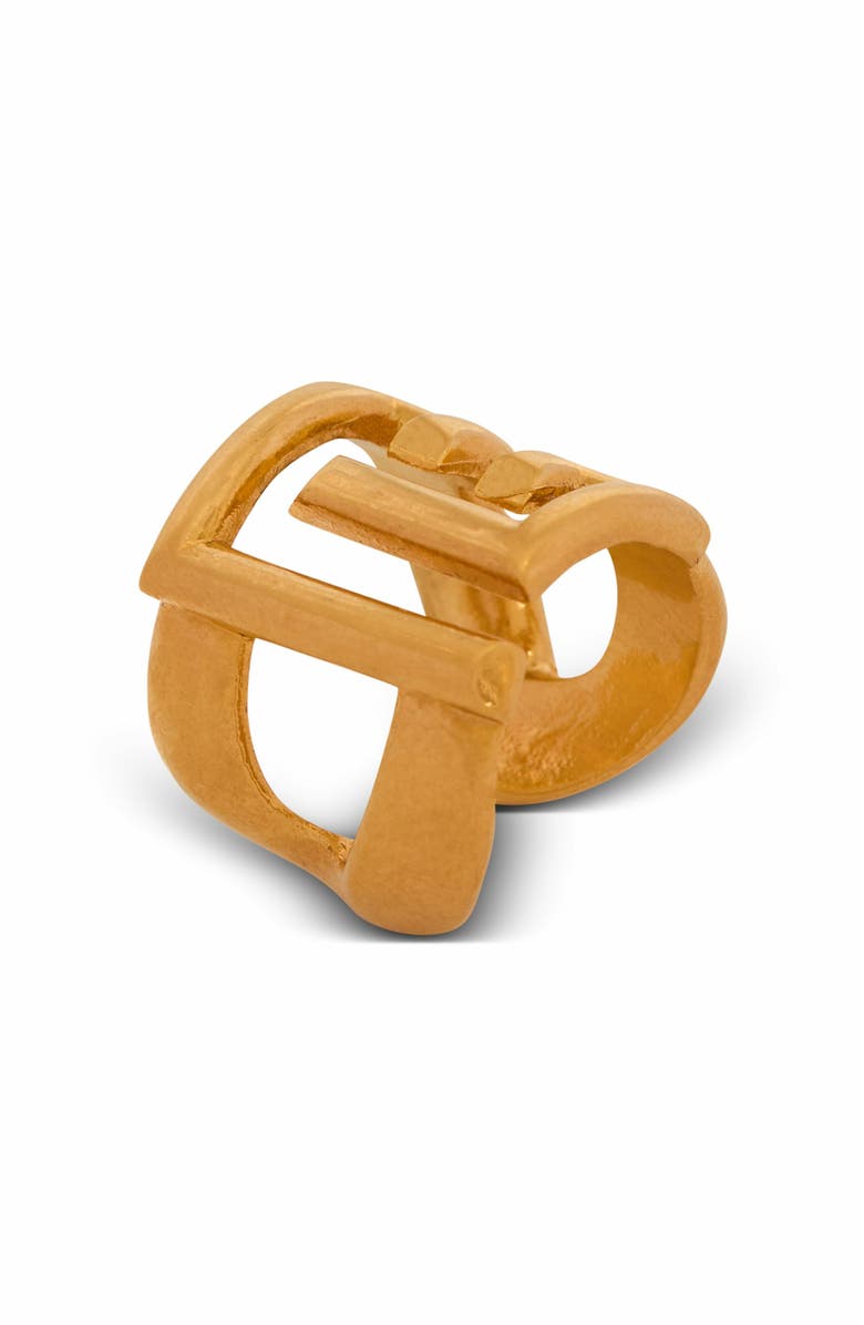 Balmain Brass Sync Pb Ring, Alternate, color, Gold