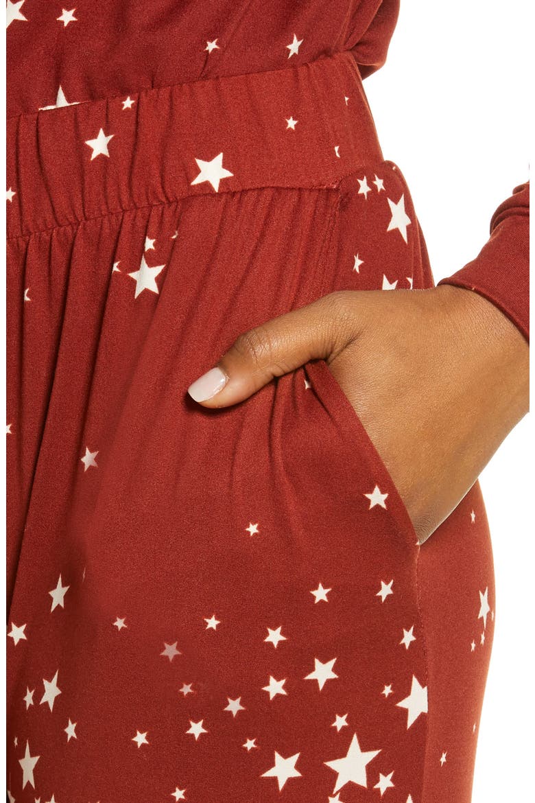 Lounge Joggers, Alternate, color, BURGUNDY