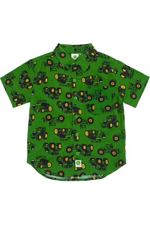 Short Sleeve Button-Down Shirt
