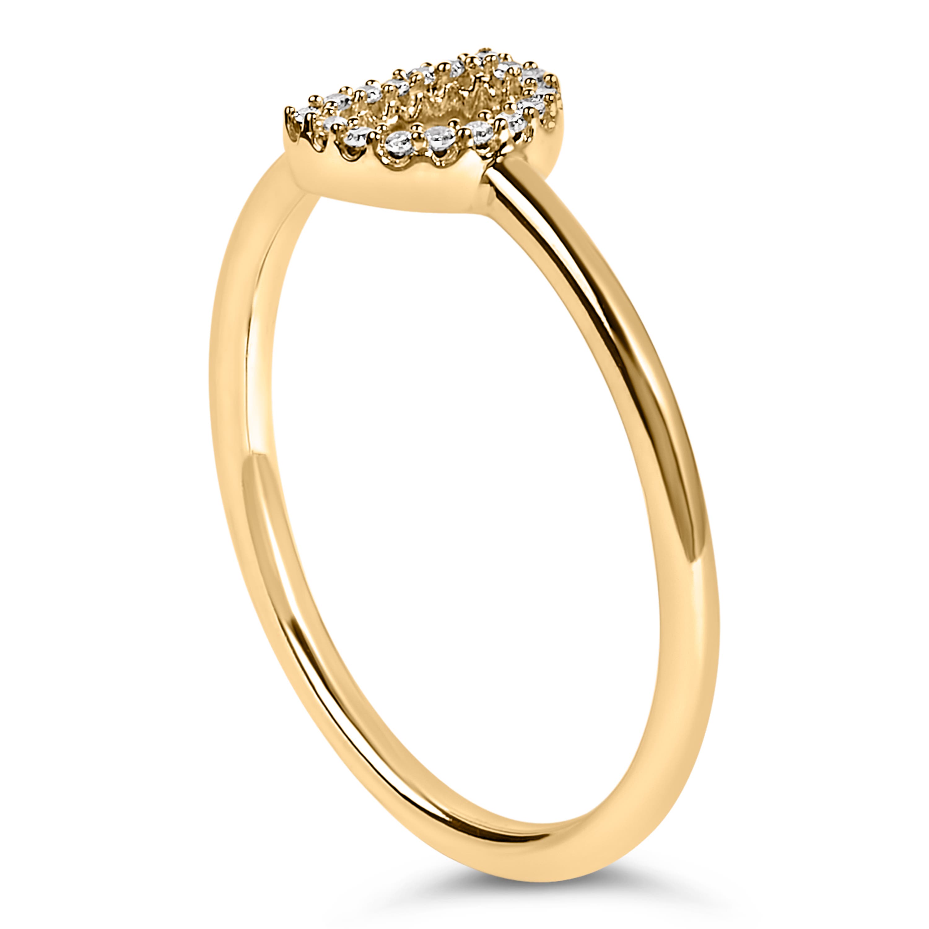 Haus of Brilliance 10K Gold Yellow Diamond Accent Initial 