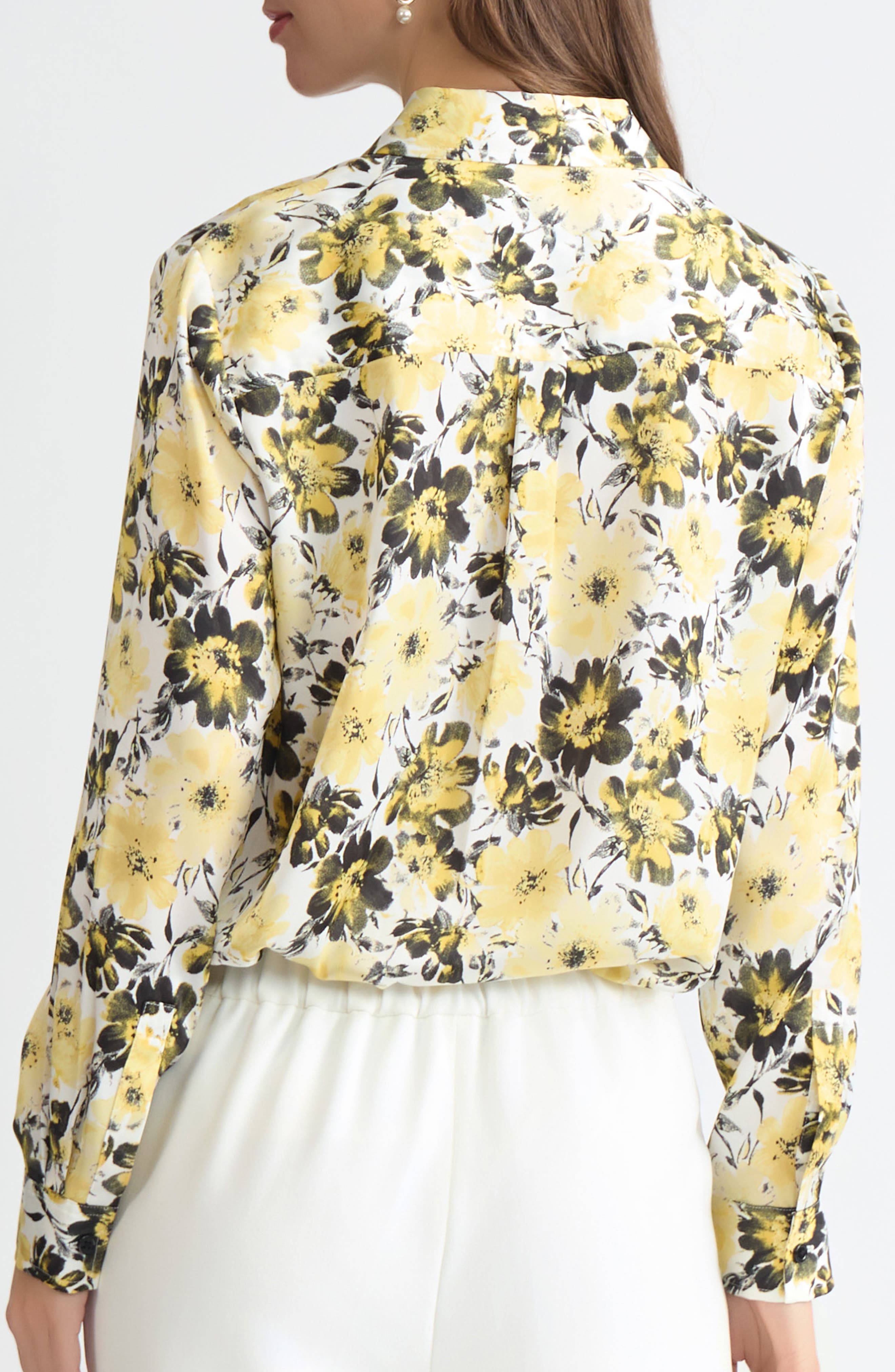 Floral Button-Up Shirt - image 2