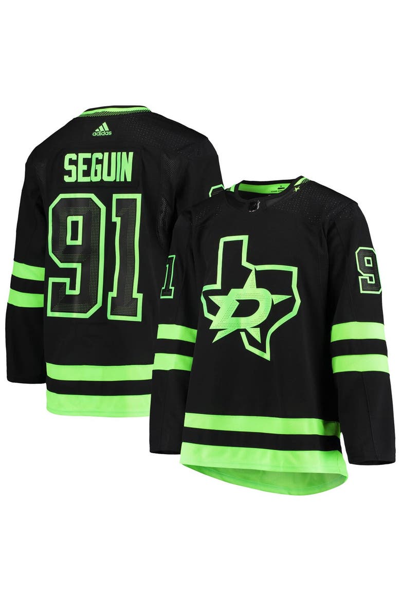 Men's adidas Tyler Seguin Black Dallas Stars Alternate Primegreen Authentic Player Jersey, Main, color, Black