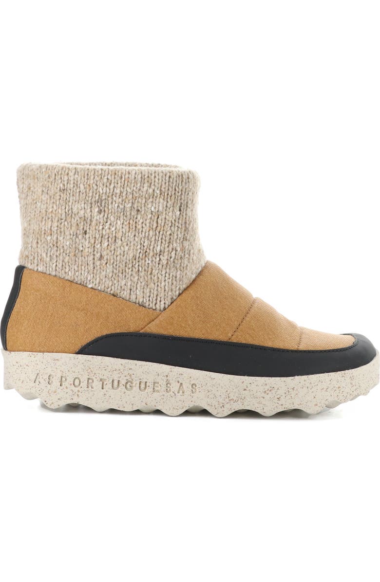 Asportuguesas by Fly London Close Water Resistant Bootie, Alternate, color, Brown Umbrella