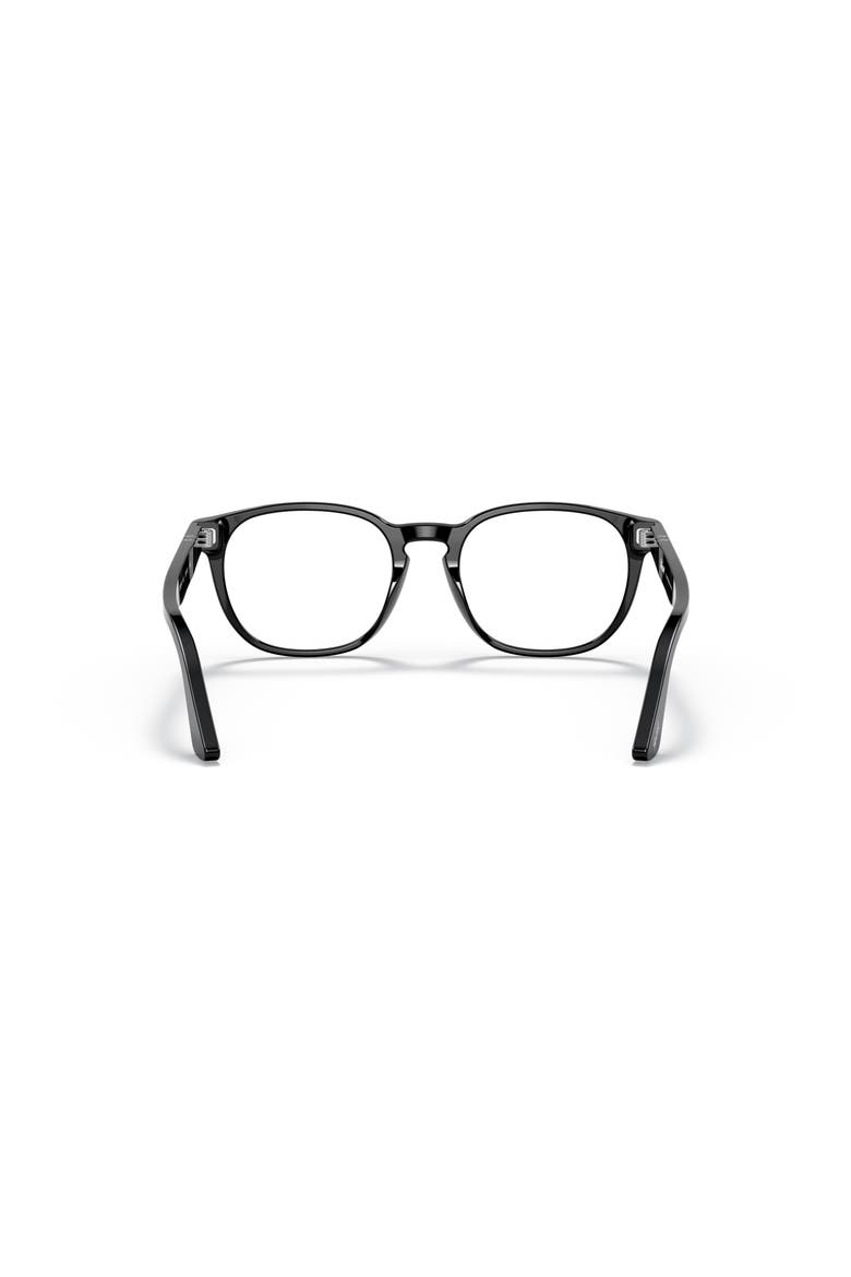 52mm Round optical glasses, Alternate, color, Black