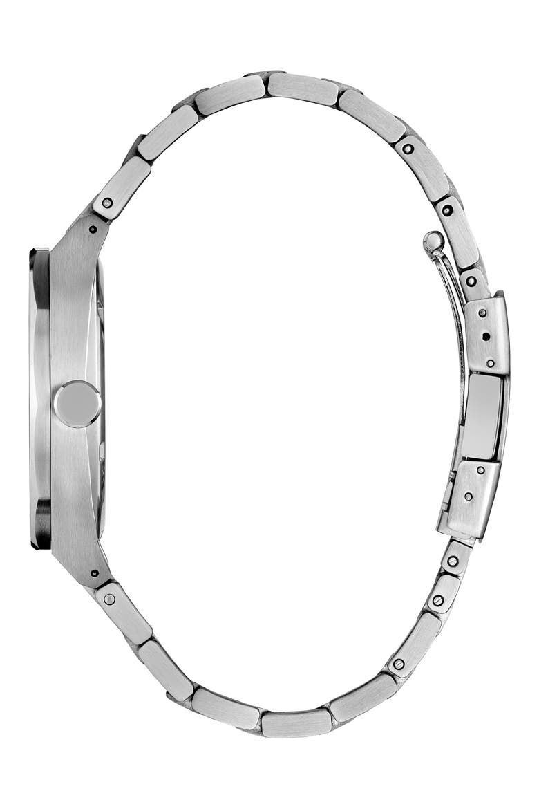 Sport Luxury Integrated Bracelet Watch, 40mm, Alternate, color, SILVER-TONE