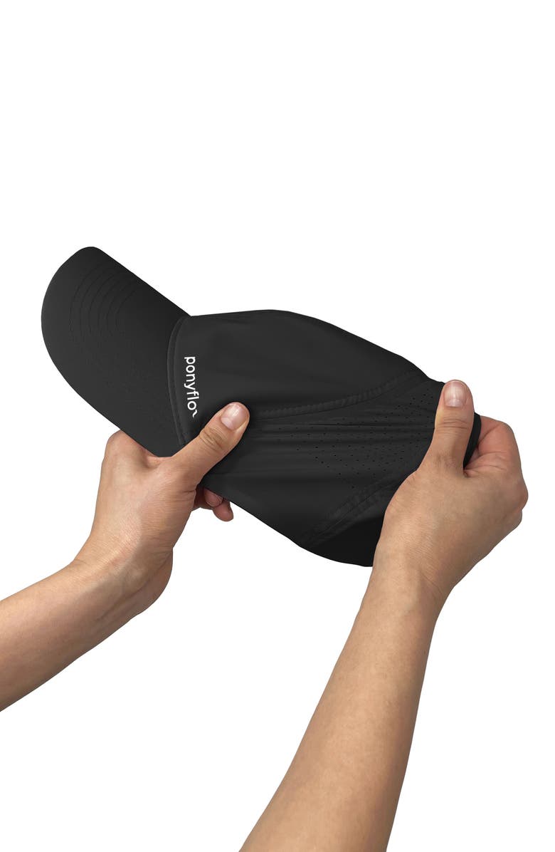 David & Young Ariana PONYFLO Stretch Cap, Alternate, color,