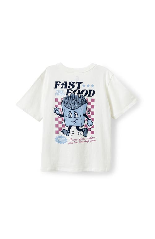 Cotton On Kids Kid's Poppy Oversize Graphic Print Tee In Pink