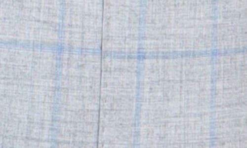 Shop Tailorbyrd Mélange Windowpane Sport Coat In Grey