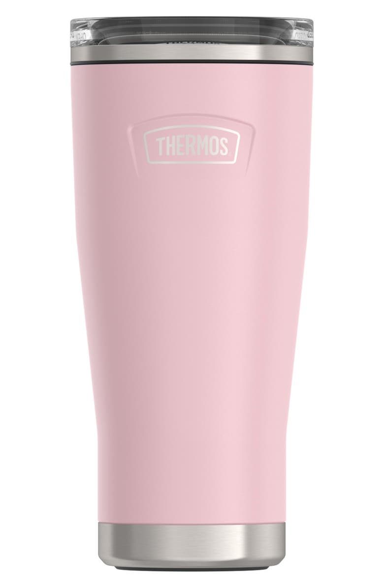 THERMOS 24-Ounce Vacuum Insulated Stainless Steel Cold Cup Tumbler, Main, color, Light Pastel Pink