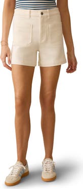 Faherty Stretch Terry Patch Pocket Shorts