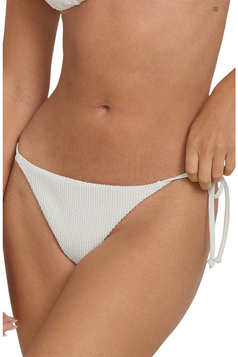 Summer Hi Tanga Side Tie Bikini Bottoms, Main, color, SALT CRYSTAL