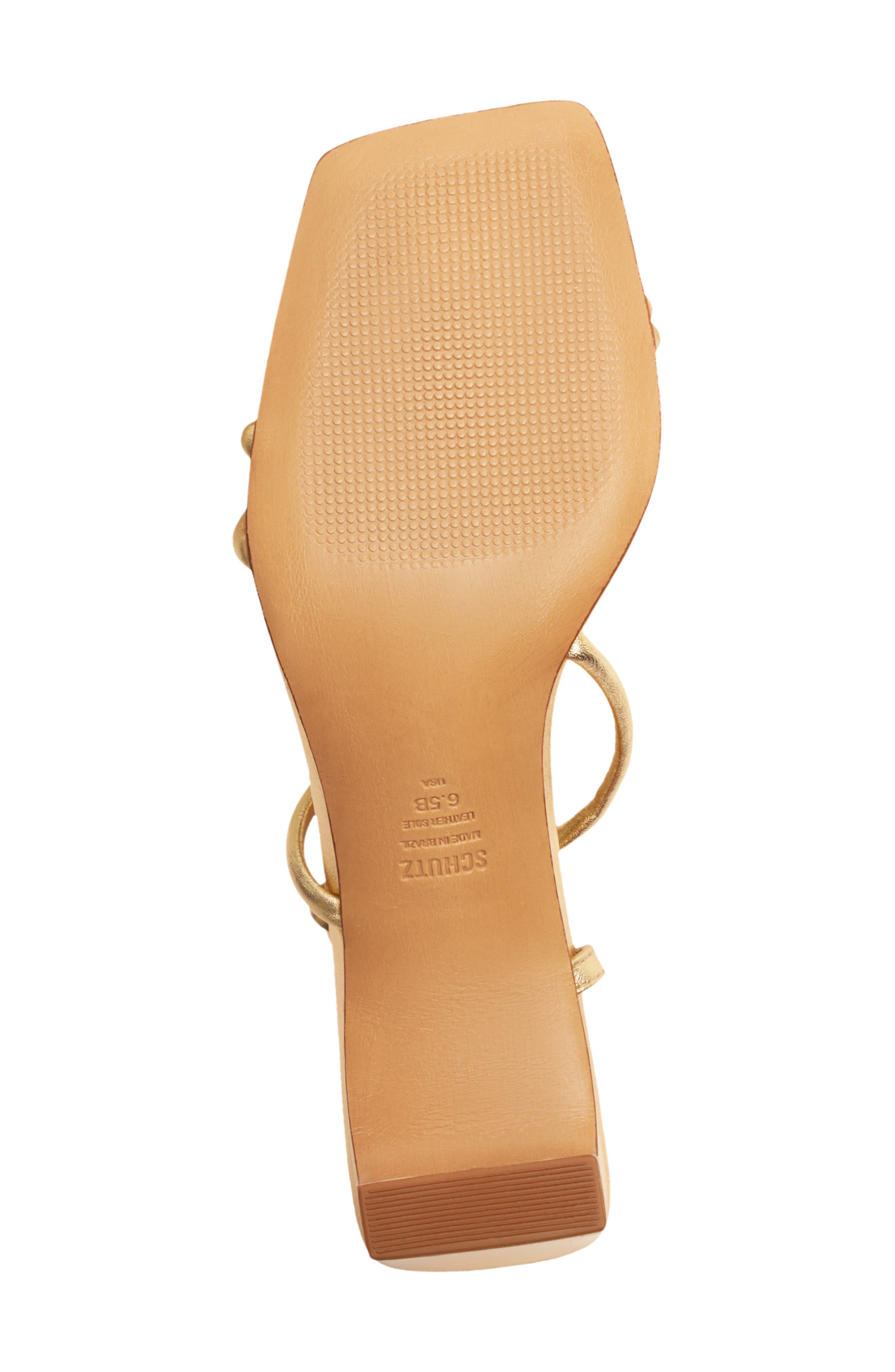 Aimee Strappy Sandal, Alternate, color, OURO CLARO ORCH