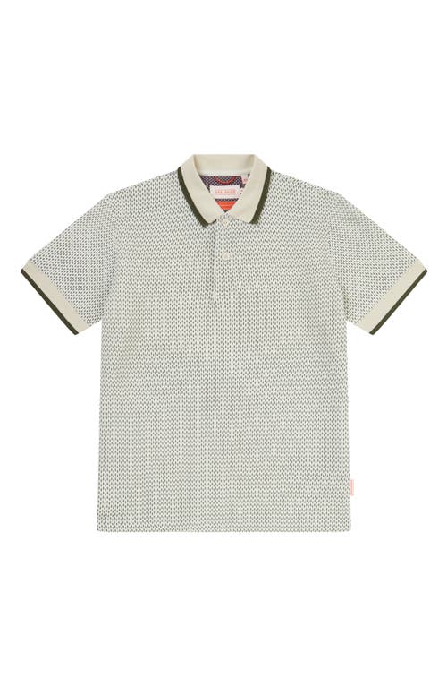 Sealskinz Ellipse Print Polo In Gray
