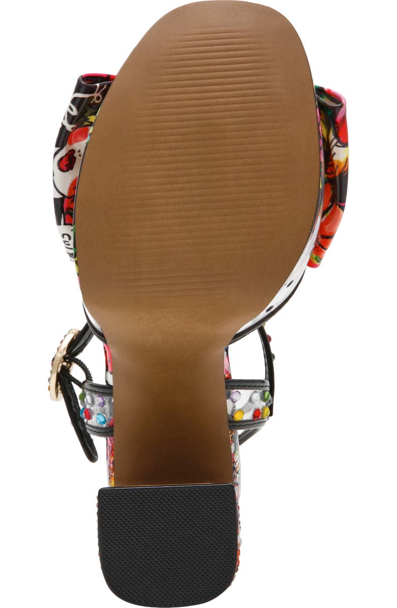 Betsey Johnson Shelley Platform Sandal, Alternate, color, Bright Multi