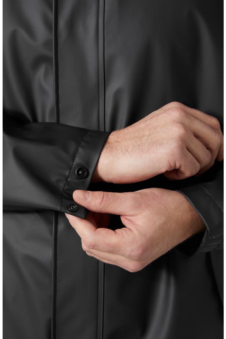 Moss Waterproof Rain Jacket, Alternate, color, BLACK