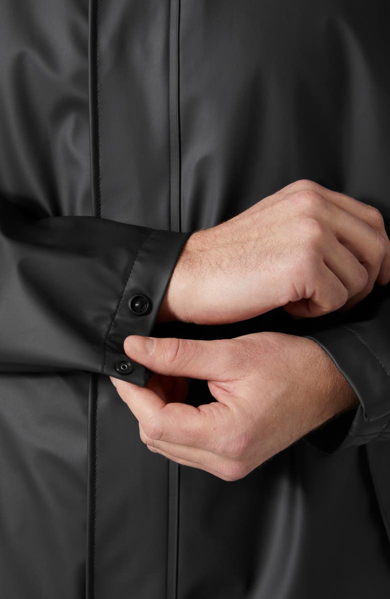 Helly Hansen Moss Waterproof Rain Jacket, Alternate, color, Black