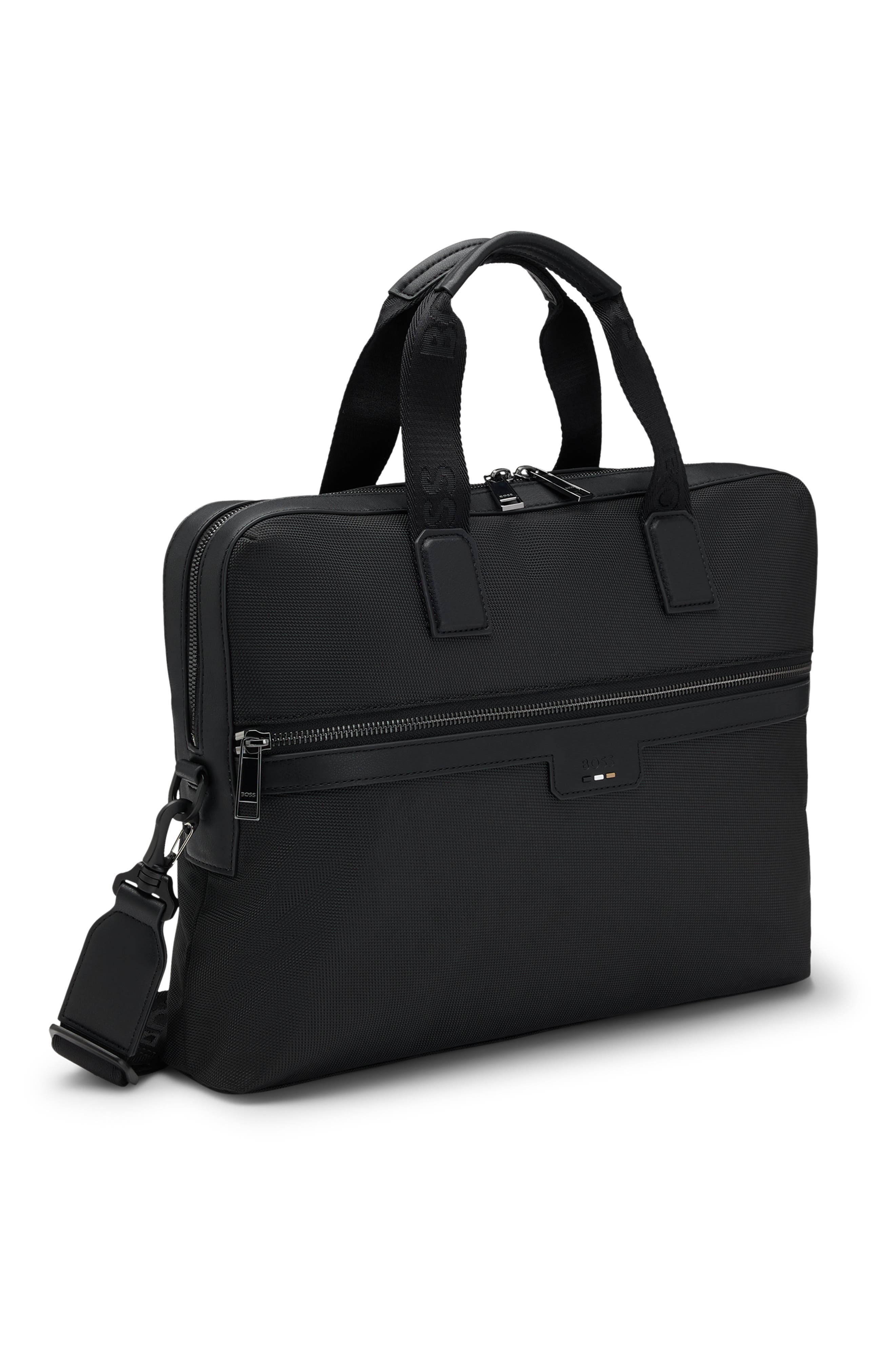 HUGO Ray Document Case, Alternate, color, Black