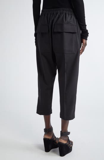 Rick Owens Hollywood Astaires Crop Drawstring Pants | Nordstrom