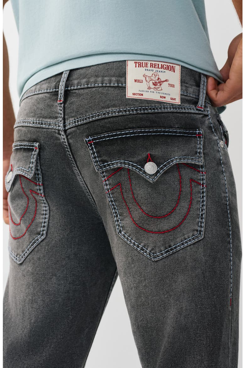 Ricky Big T Flap Pocket Straight Leg Jeans, Alternate, color, GREY PHANTOM