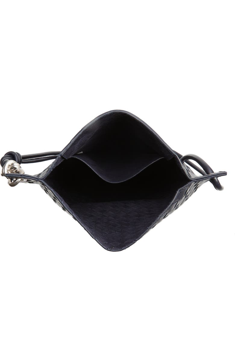 Bottega Veneta Medium Knot Hook Intrecciato Bucket Bag, Alternate, color,