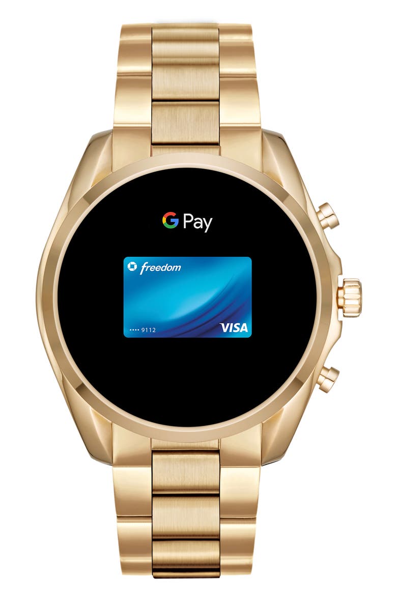 Gen 5 Bradshaw Bracelet Smart Watch, 44mm, Alternate, color, GOLD/ COLOR DISPLAY/ GOLD